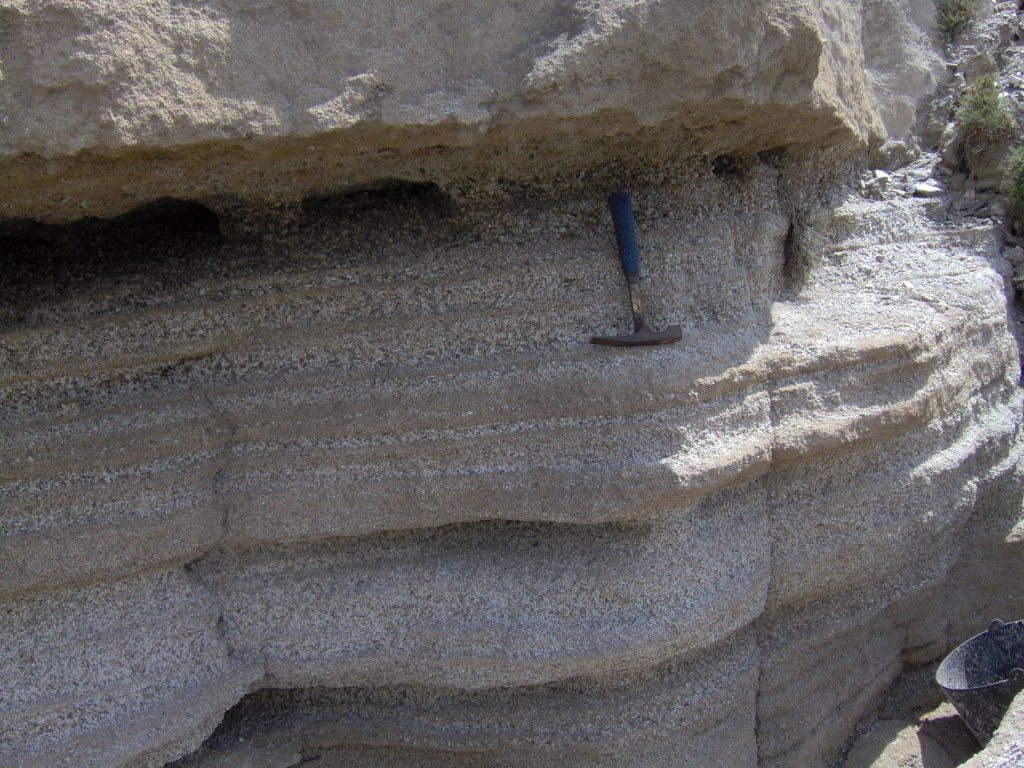 Upper Pleistocene foreshore to shoreface deposits